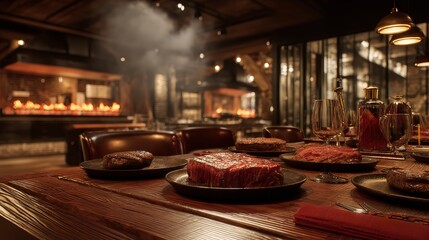 An Inviting Bistro with a Romantic Atmosphere Featuring a Rustic Wine Rack and Vintage Furniture