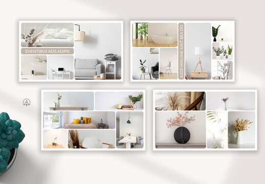 Photo Fraem Mood Board Template