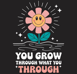 Floral motivational Card