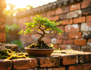Bonsai tree care workshop urban garden photography natural light close-up horticulture techniques