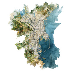 south san Francisco map
