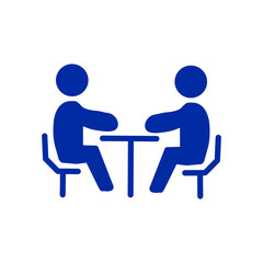 	
Face-to-Face Meeting Icon／対面ミーティング・面談アイコン