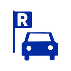 Rental Car Icon／レンタカーのアイコン