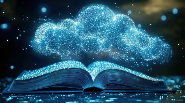 Ebook learning transition: page transfer, digital flow, seamless platform, tech shift, innovative access, knowledge stream, intelligent system, content shift, education method, modern delivery