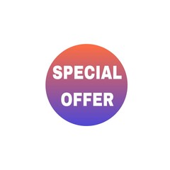 Sale icon isolated on white 
