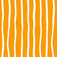 Hand drawn pattern with stripes