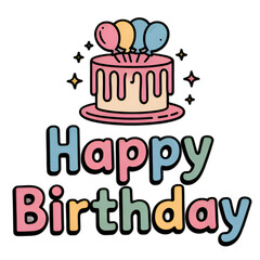 Free vector colorful cake