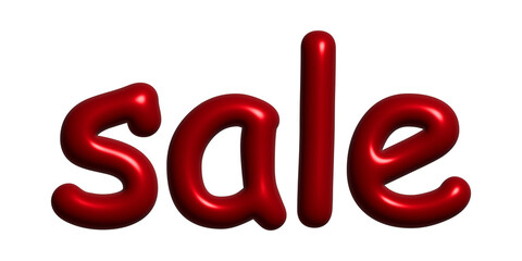 Sale lettering 3d word Template for marketing ad, print, web, banner, poster, flyer