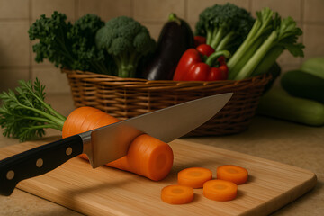 fresh vegetables on the table