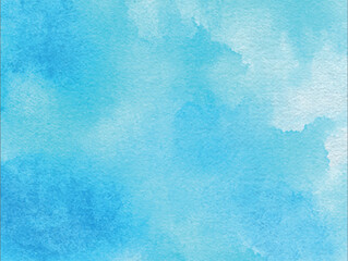 Light Blue Watercolor Background Texture