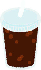 콜라 캐릭터 일러스트