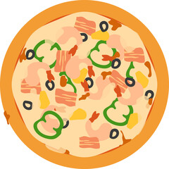 피자 일러스트