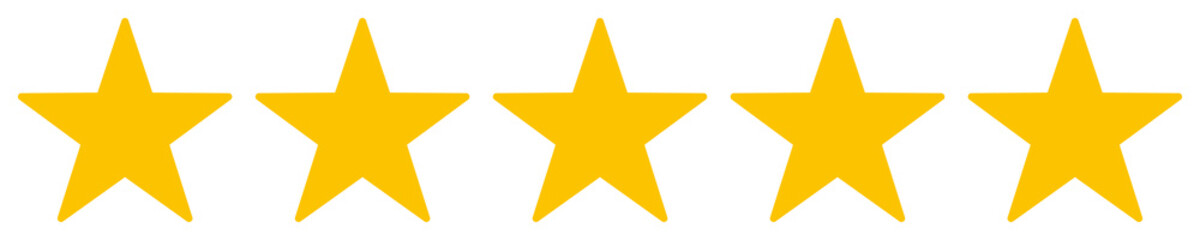 Obraz premium 5 star icon rank sign. Customers rating for product or service. Yellow five star review sign for app, website, ui design element. Transparent png and vector illustration.