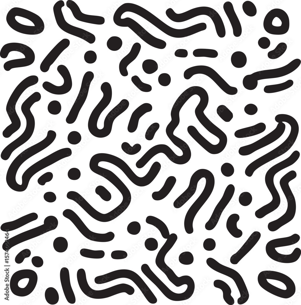 Poster abstract pattern design for creative projects and modern art