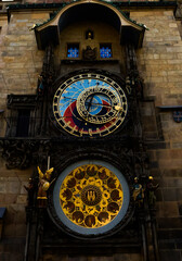 astronomical clock in Prague, Czech Republic
