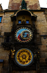 astronomical clock in Prague, Czech Republic