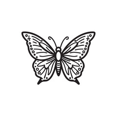 Obraz premium Elegant butterfly design for nature themed projects and decorations