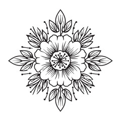 Fototapeta premium Elegant floral design for decoration and artistic projects