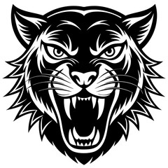 tiger head vector