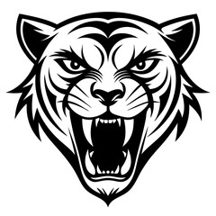 lion head vector