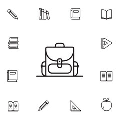 Office and business and back to school icon set with symbols for computer communication and work tools