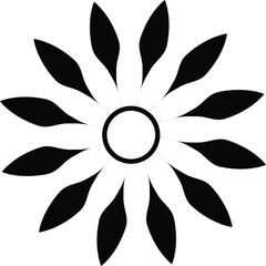 vector illustration of flower