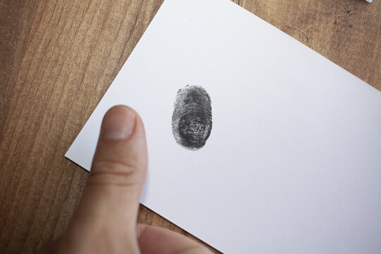 Fingerprint. Biometric authentication, biometric data, data collection
