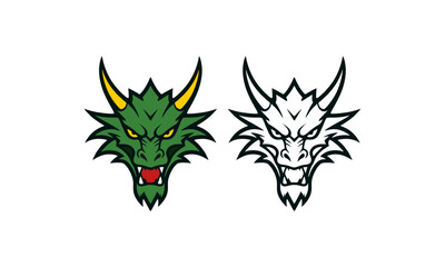 Dragon Heads (Symmetrical Style)