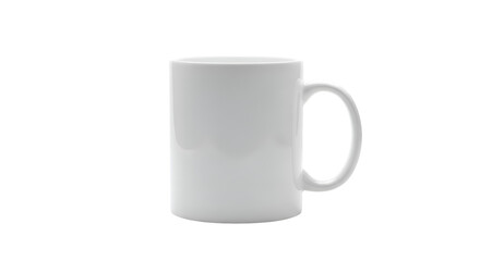 Fototapeta premium Create Stunning Designs on a White Mug with Transparent Background