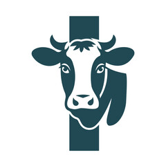 Initial Caw Logo combine with letter I vector template