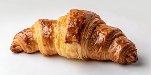 Delicious Croissant with Bakery, Breakfast, and Food.