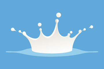 water splash crown