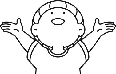 happy smiling boy