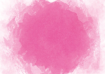 Obraz premium Pink Watercolor Texture Background Design - Artistic Artwork, Vibrant Essence of Pink, Stunning Stroke, Pastel Artwork, Abstract Canvas, Decorative Design of Header Background, Pink Canvas, Wallpaper