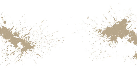 Abstract grunge background with colorful ink splatters, paint drops, and water stains, creating a dirty black texture and an artistic pattern illustration