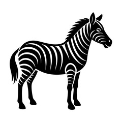 Fototapeta premium zebra vector illustration