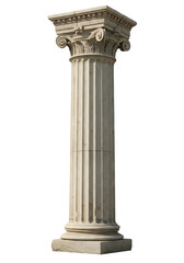 Stone pillar with columns png ancient pillar png Greek column png stone column png architectural pillar png isolated stone pillar png isolated on white or transparent background. PNG