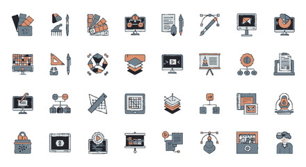 business and finance icons