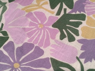 texture of print fabric striped for abstract background and design