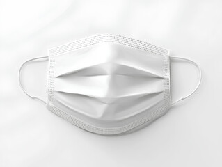 protective mask isolated on white