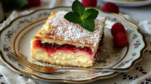  jam roly-poly english desser video