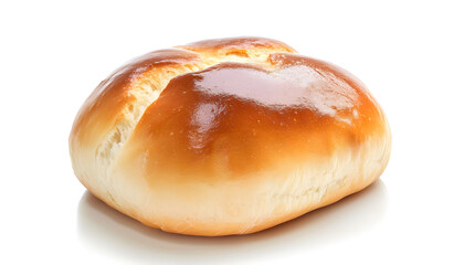 bun on white background