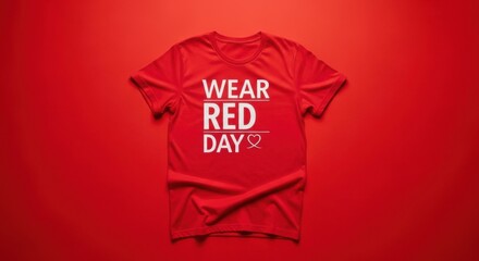 Wear Red Day Awareness Campaign Promoting Heart Health Education and Prevention Efforts