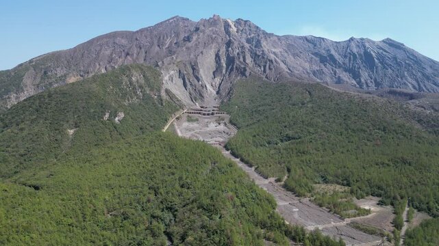 Kitadake Summit on Sakurajima Peak March  23 2025