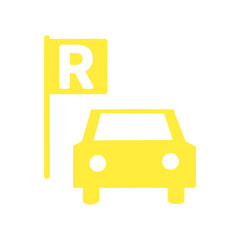 Rental Car Icon／レンタカーのアイコン