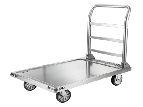 Stainless Steel Platform Hand Truck Trolley