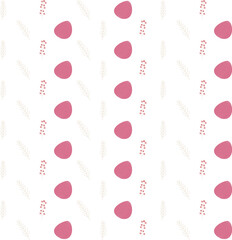 Seamless pattern in botanical theme presented as a vector illustration. Perfect for wrapping, product packaging, and fabric.

