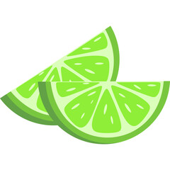 Lime Fruit Illustration