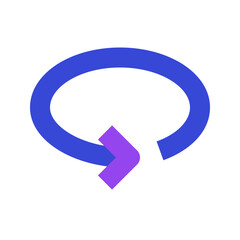 arrows two tone icon set