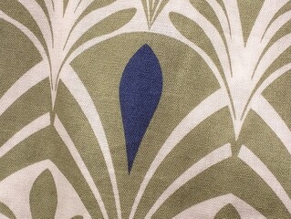 texture of print fabric striped for abstract background and design